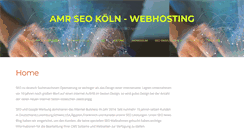 Desktop Screenshot of amr-webhosting.de