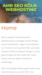 Mobile Screenshot of amr-webhosting.de