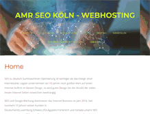 Tablet Screenshot of amr-webhosting.de